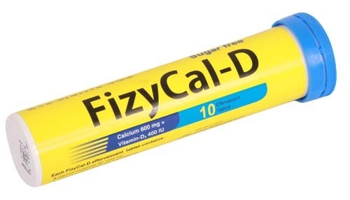 FizyCal-D(1358.196 mg+600 mg+400 IU)