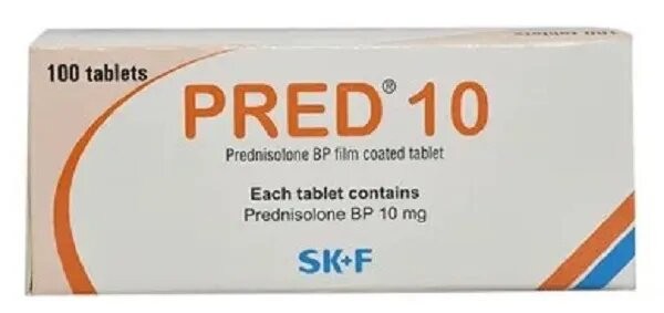 Pred(10 mg)