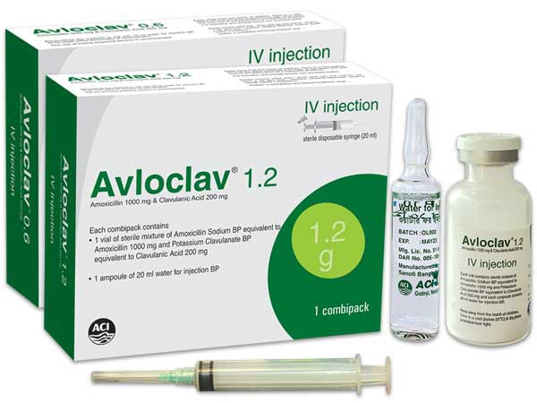 Amoclav((1 gm+200 mg)/20 ml)
