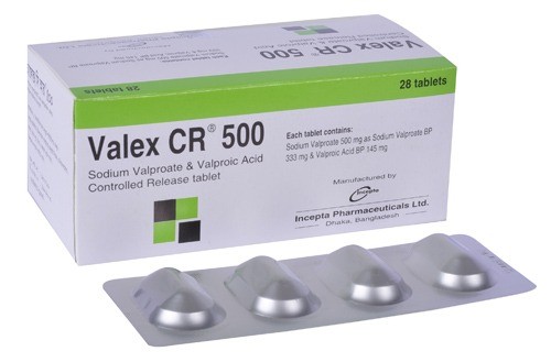 Valex CR(500 mg)