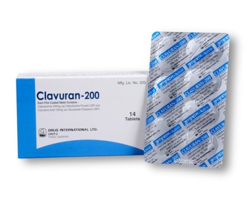 Clavuran(200 mg+125 mg)