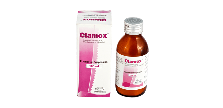 Clamox((125 mg+31.25 mg)/5 ml)