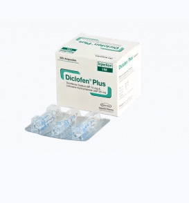 Diclofen Plus((75 mg+20 mg)/2 ml)