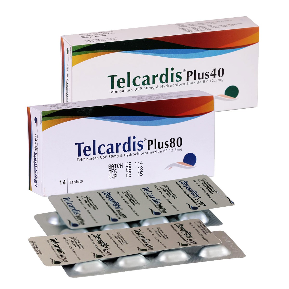 Telcardis Plus(80 mg+12.5 mg)