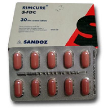 Rimcure 3-FDC(150 mg+75 mg+400 mg)