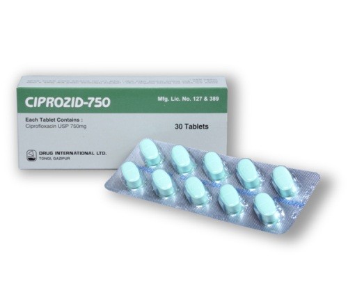 Ciprozid(750 mg)