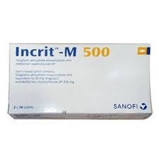 Incrit-M(50 mg+500 mg)