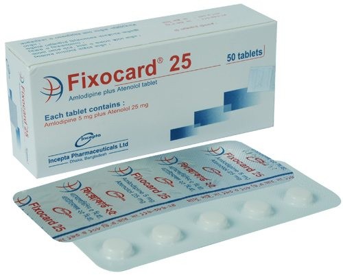Fixocard(5 mg+25 mg)