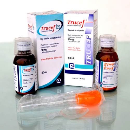 Trucef DS(80 mg/5 ml)