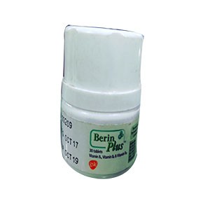 Berin Plus(100 mg+200 mg+200 mcg)