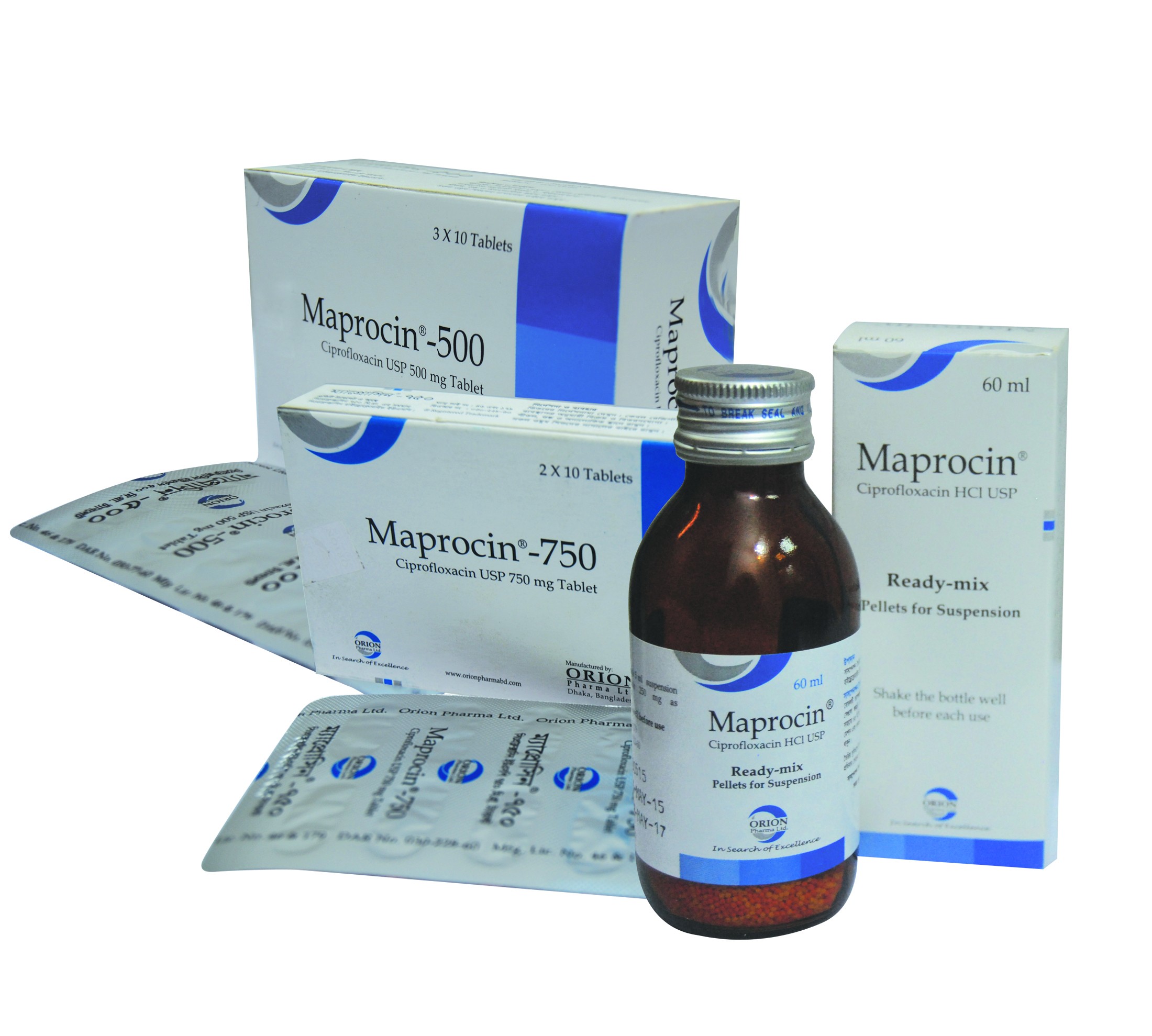 Maprocin(250 mg/5 ml)