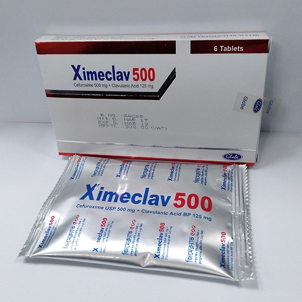 Ximeclav((125 mg+31.25 mg)/5 ml)