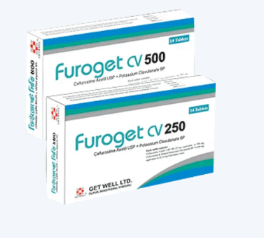 Furoget CV(500 mg+125 mg)