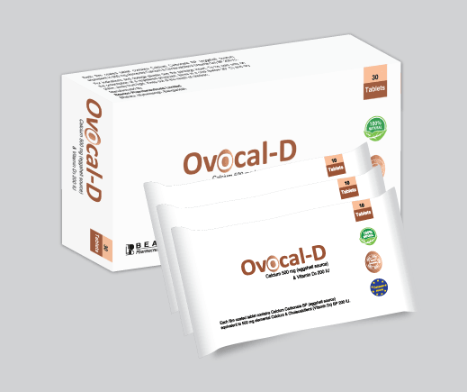 Ovocal-D(500 mg+200 IU)