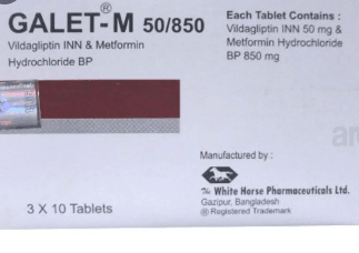 Galet M(50 mg+850 mg)