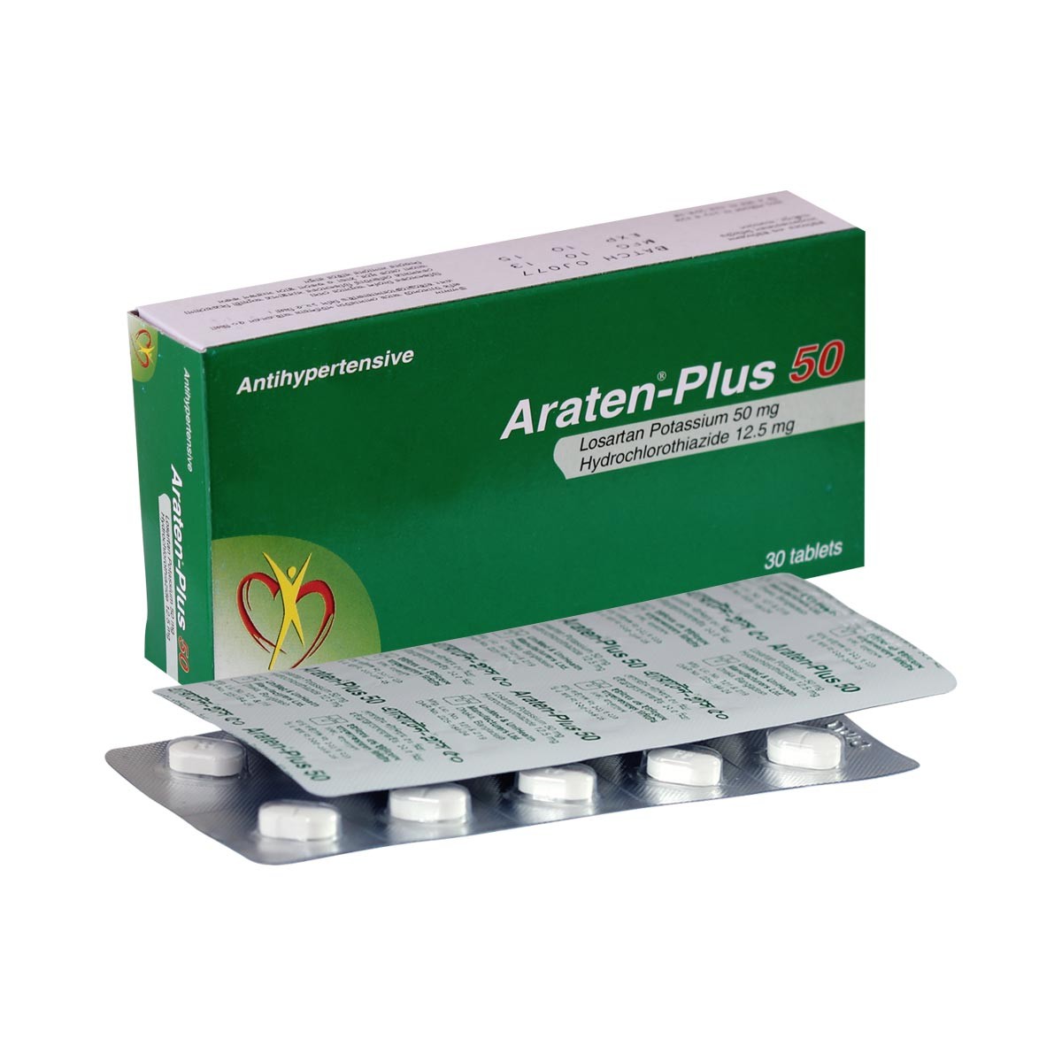 Araten Plus(50 mg+12.5 mg)