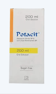 Potacit((1500 mg+250 mg)/5 ml)