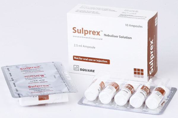 Sulprex((2.5 mg+500 mcg)/3 ml)