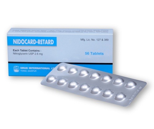 Nidocard Retard(2.6 mg)