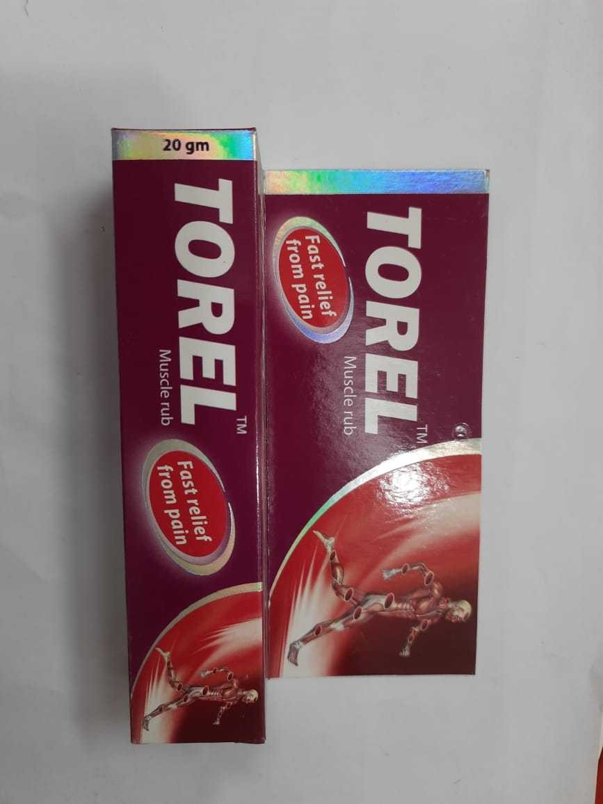 Torel((25.40 mg+14.30 mg+4.20 mg+0.05 mg)/gm)