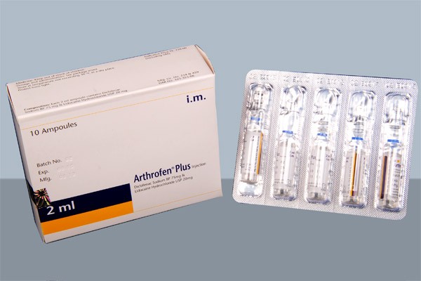 Arthrofen Plus((75 mg+20 mg)/2 ml)