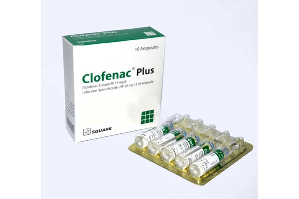 Clofenac Plus((75 mg+20 mg)/2 ml)