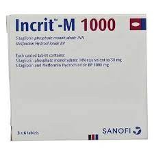Incrit-M(50 mg+1000 mg)
