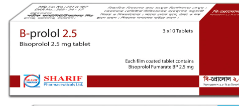 B-Prolol(2.5 mg)
