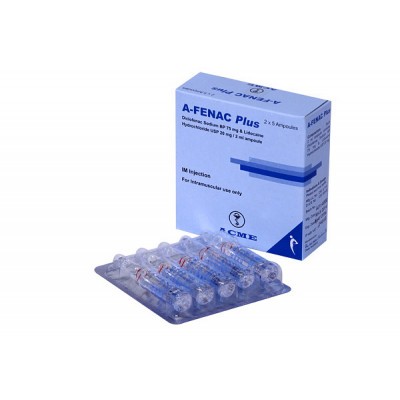 A-Fenac Plus((75 mg+20 mg)/2 ml)