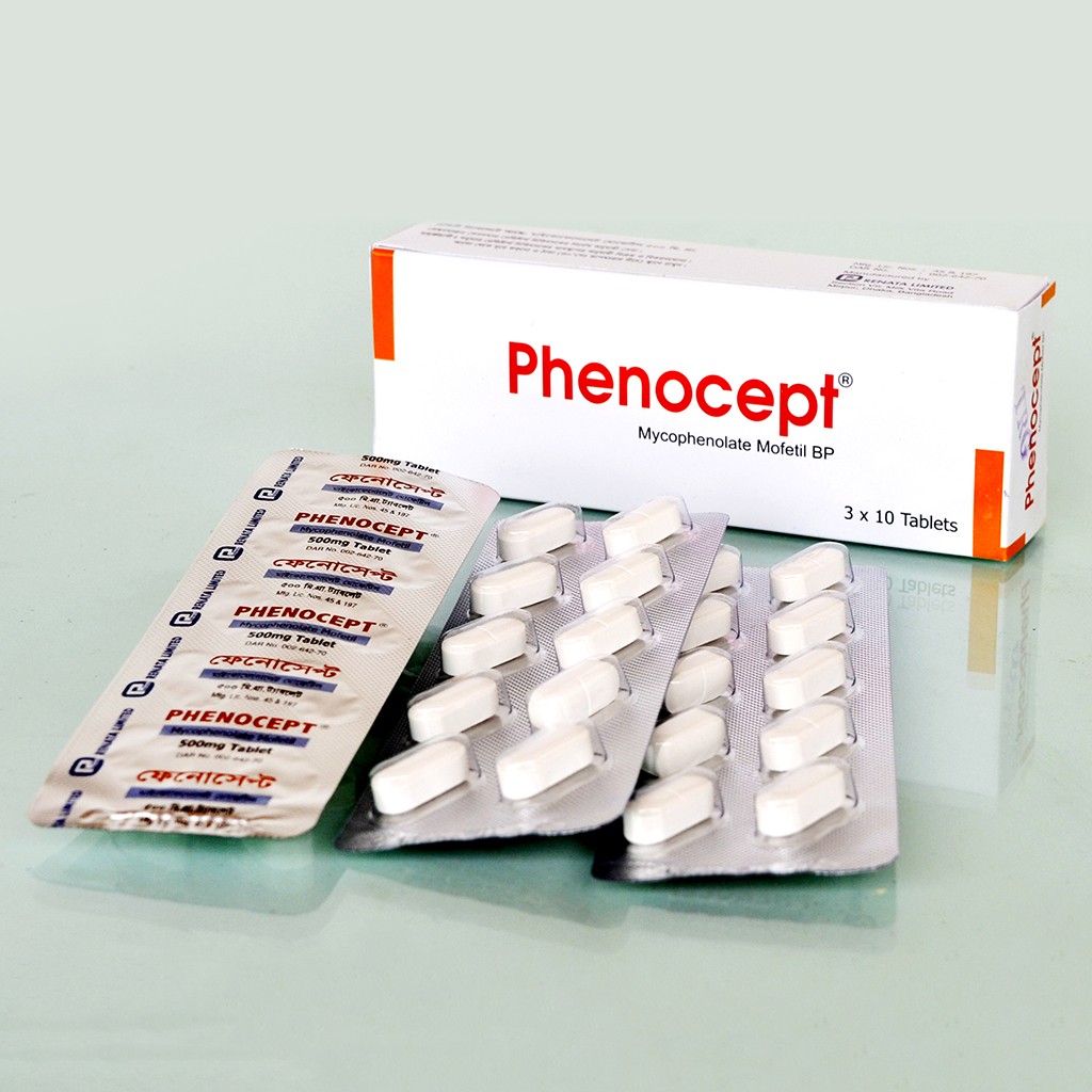 Phenocept(500 mg)