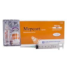 Mepcort(500 mg/vial)