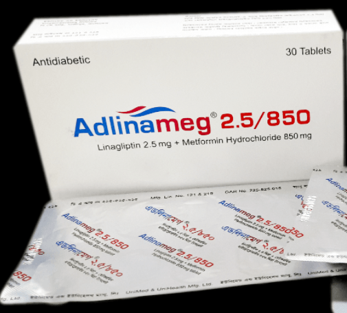 Adlinameg(2.5 mg+500 mg)
