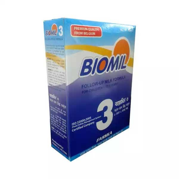 Biomil 3 Follow-Up Milk Formula Powder (1-2 Years) 350gm