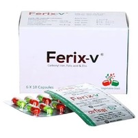 Ferix-V(50 mg+0.50 mg+61.80 mg)