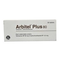 Arbitel Plus(80 mg+12.5 mg)