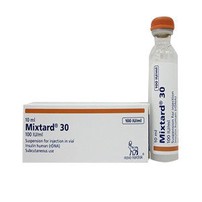 Mixtard 30(30%+70% in 40 IU/ml)