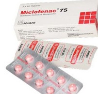 Miclofenac(75 mg+200 mcg)