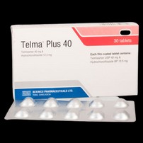 Telma Plus(40 mg+12.5 mg)