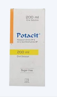 Potacit((1500 mg+250 mg)/5 ml)