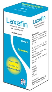 Laxefin((300 mg+1.25 ml)/5 ml)