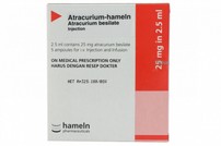 Atracurium Hameln(25 mg/2.5 ml)
