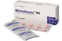 Miclofenac(50 mg+200 mcg)