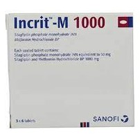 Incrit-M(50 mg+1000 mg)
