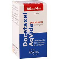 Docetaxel AqVida(80 mg/vial)
